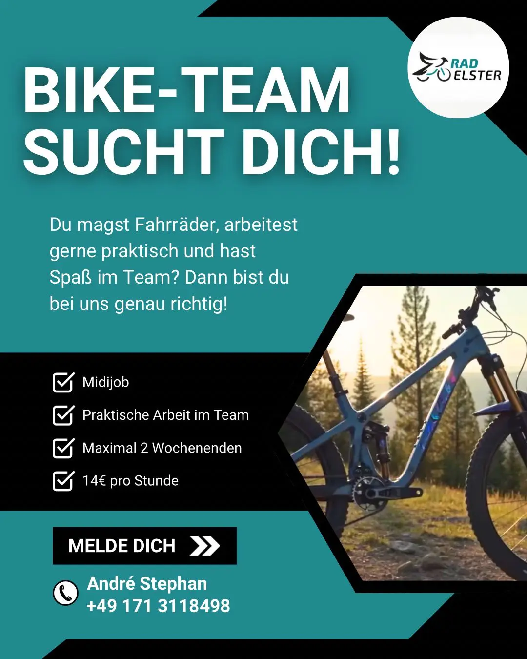 Mini-Job bei RAD ELSTER – Stellenanzeige